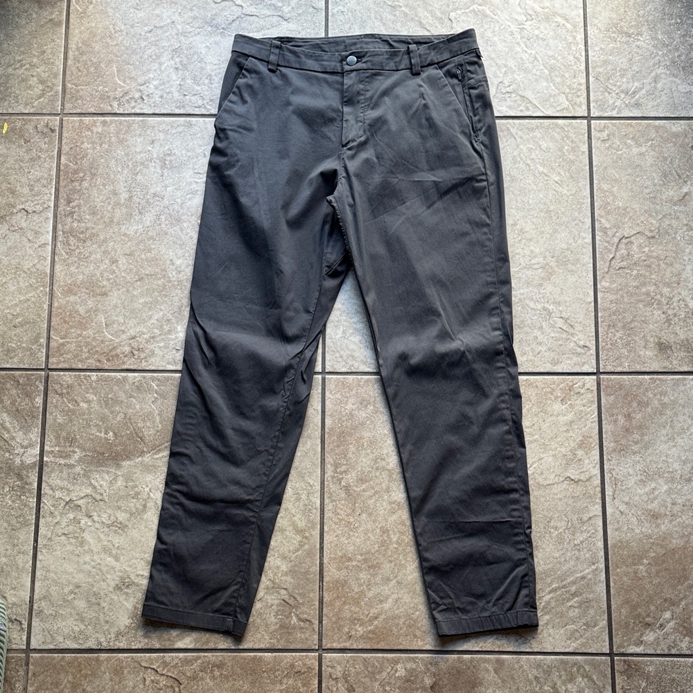 Lululemon Mens Pants Charcoal Chinos